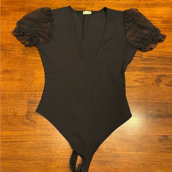 Free People Bare and Square Bodysuit - Picture 3 of 6